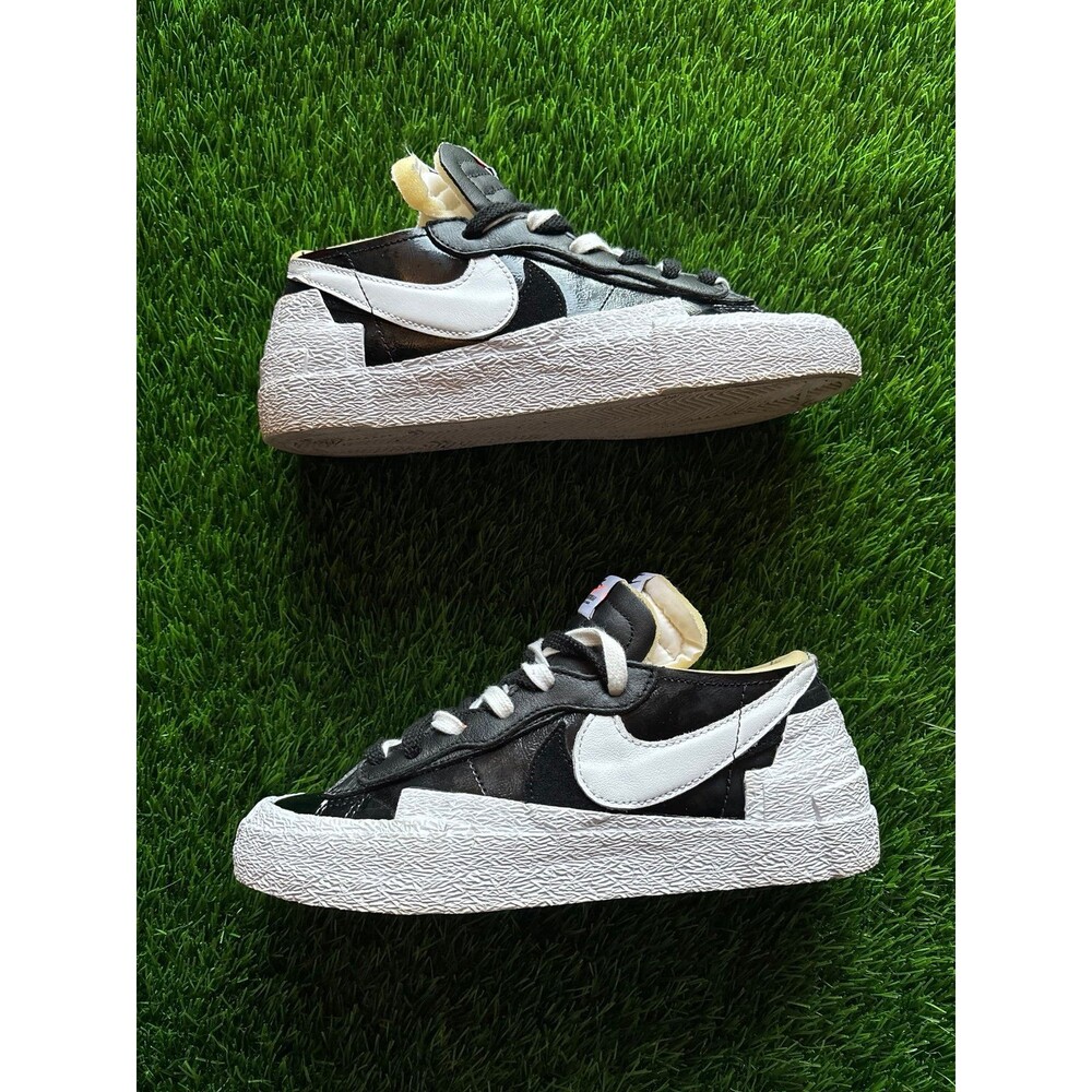 Sacai x Nike Blazer Low 'Black Patent' Sz 6.5